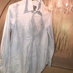 5/$30….boys Ralph Lauren button down long sleeve shirt